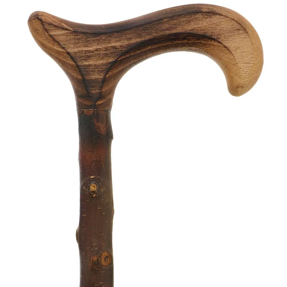 Blackthorn derby handle cane