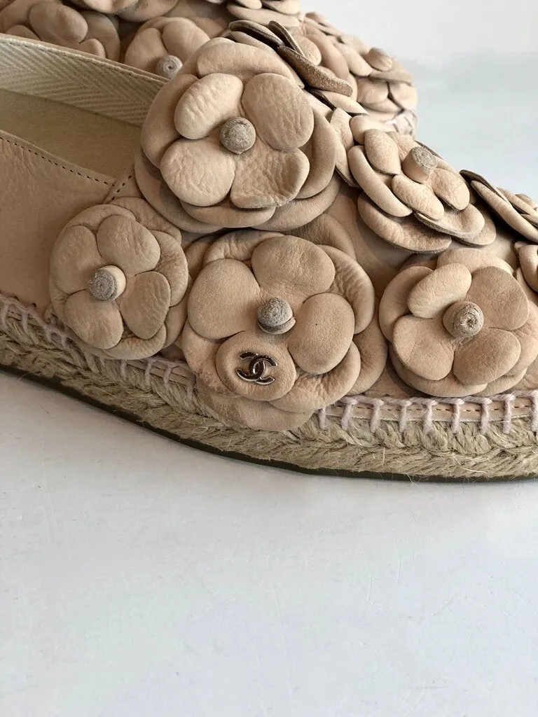 Chanel Rosette Espadrille