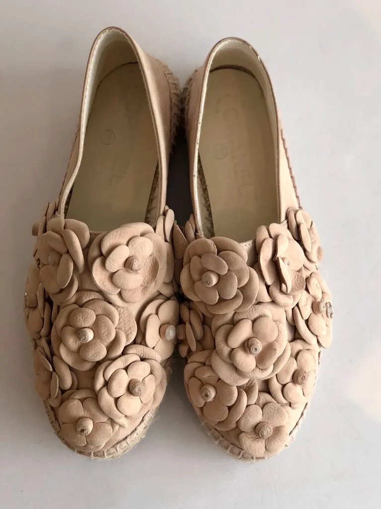 Chanel Rosette Espadrille