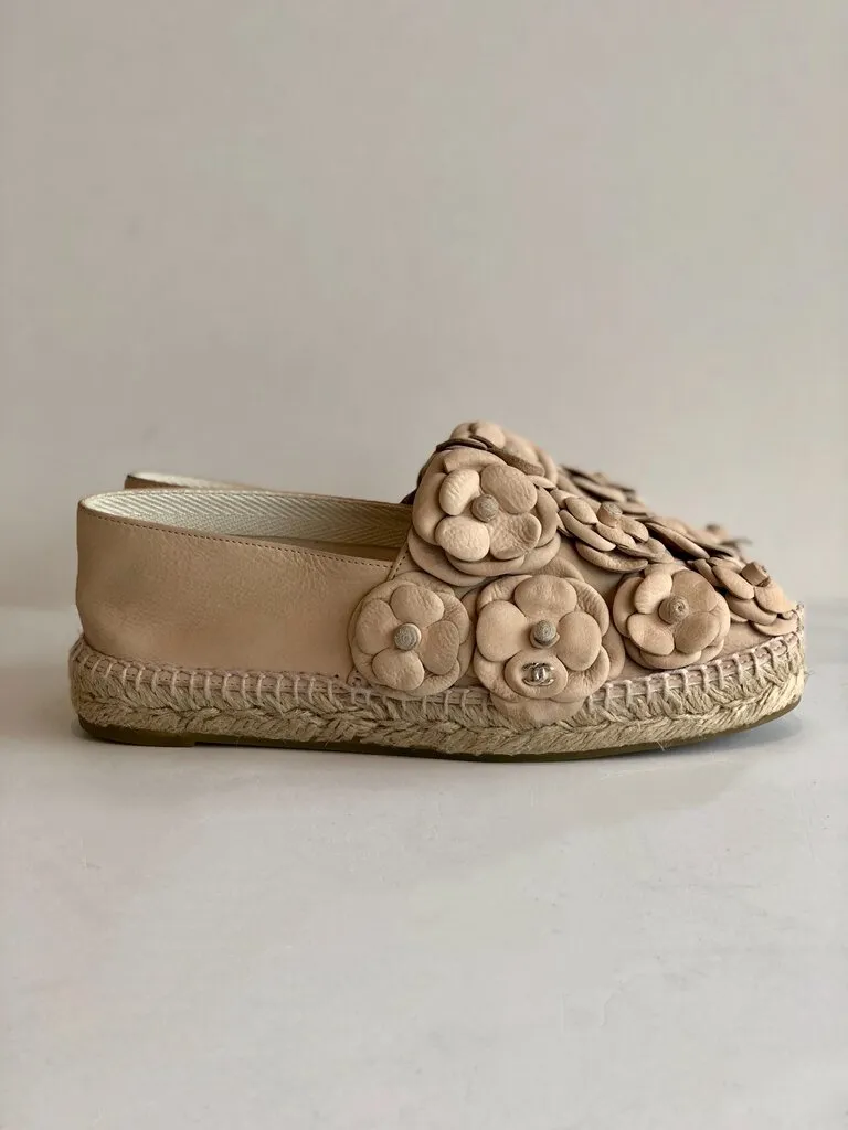 Chanel Rosette Espadrille