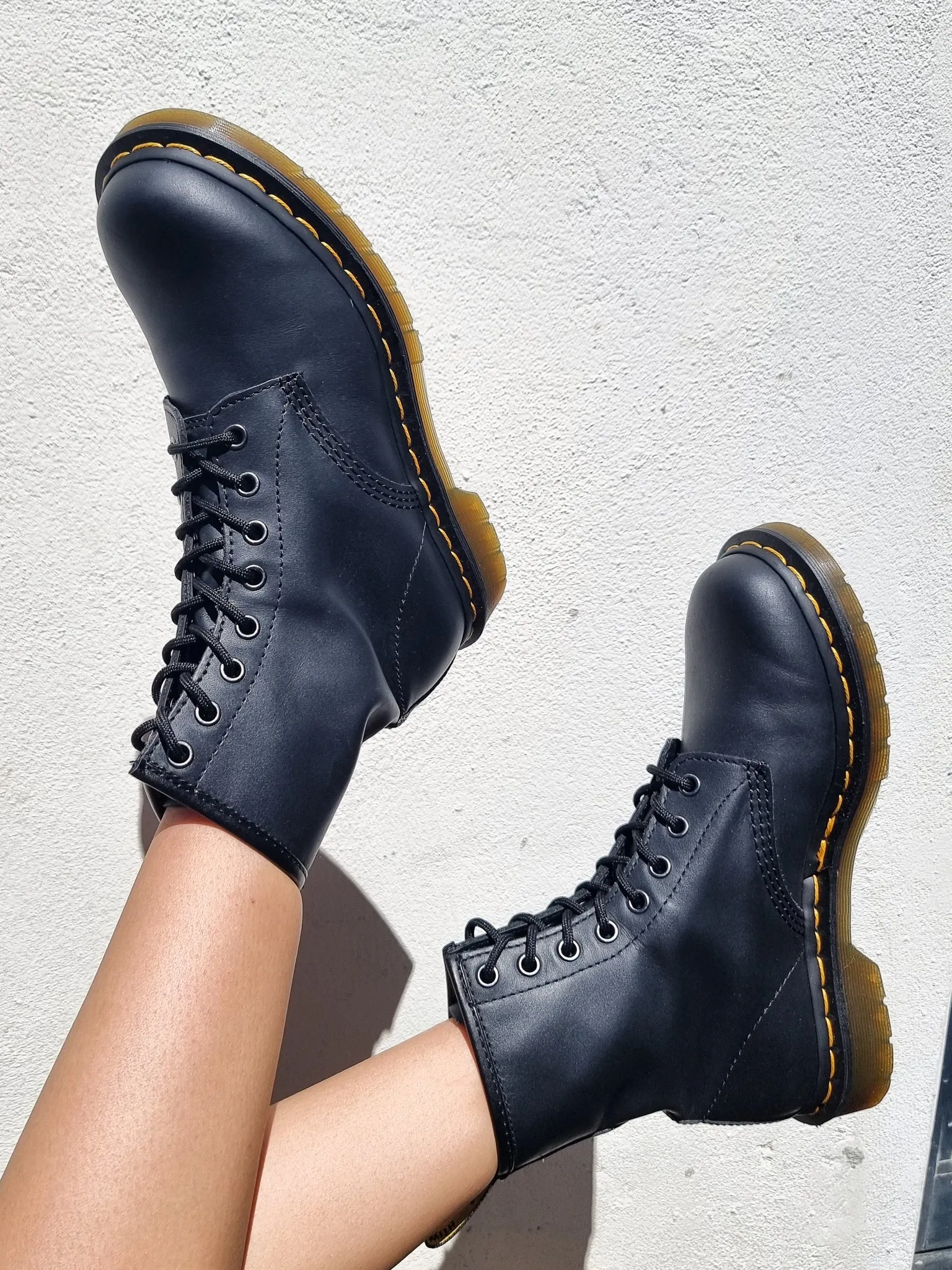 DR. MARTENS 1460 BLACK NAPPA