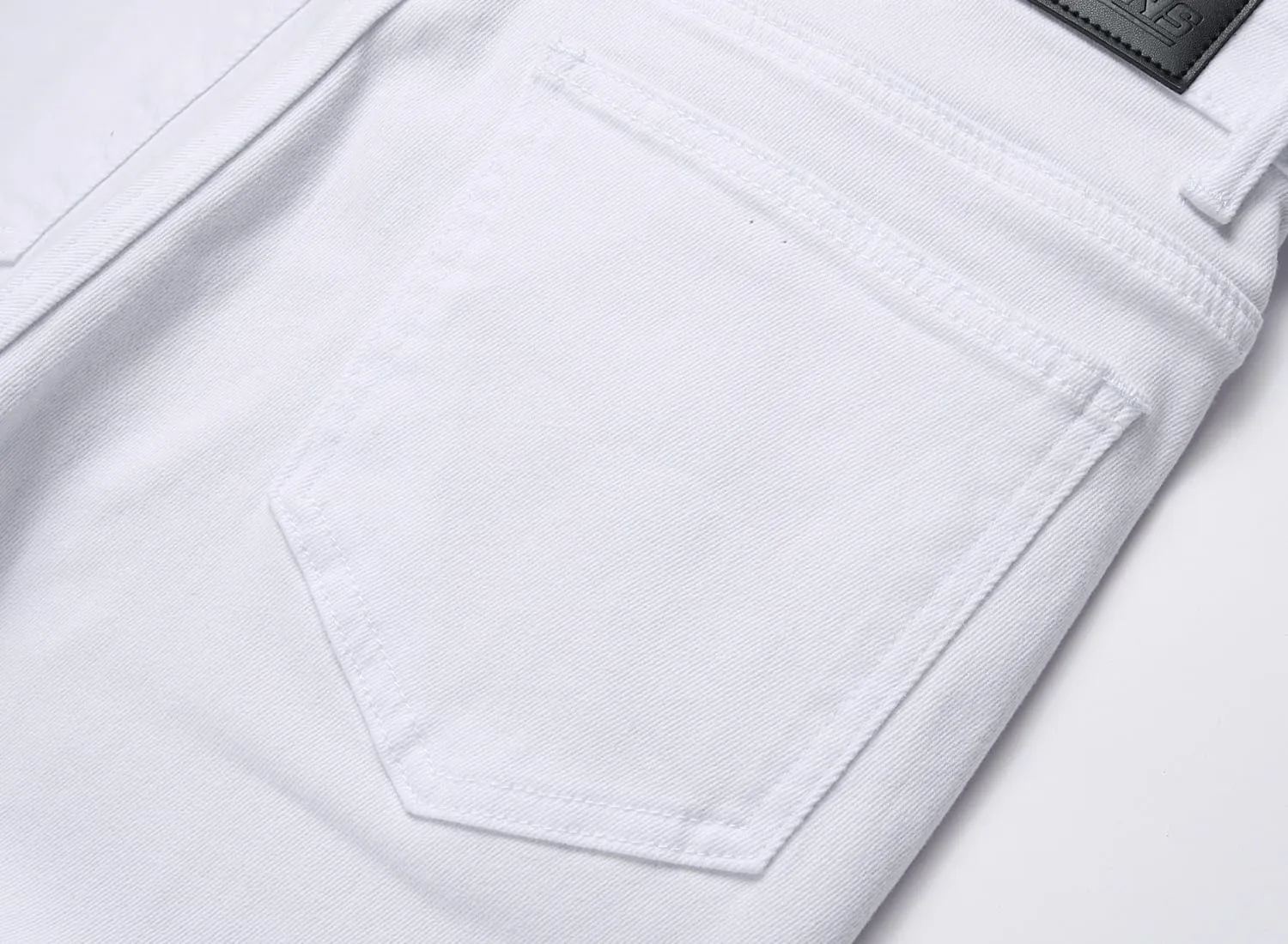 Men's Fashion Washed Straight Fit Slim Jeans