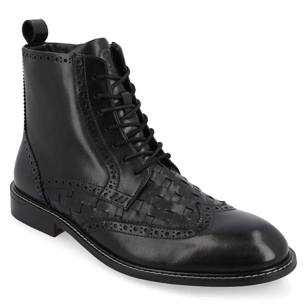 Men's Legacy Wingtip Thomas & Vine boots, black