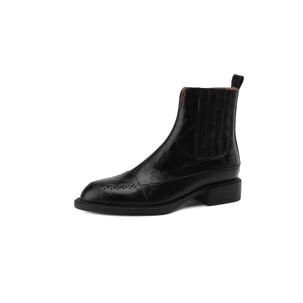 Merendy Historian Chelsea chunky boots