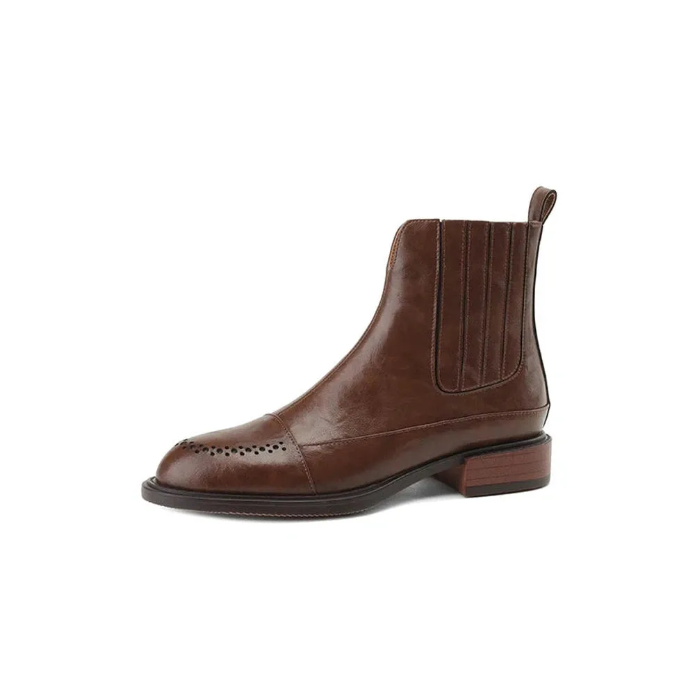 Merendy Historian Chelsea chunky boots