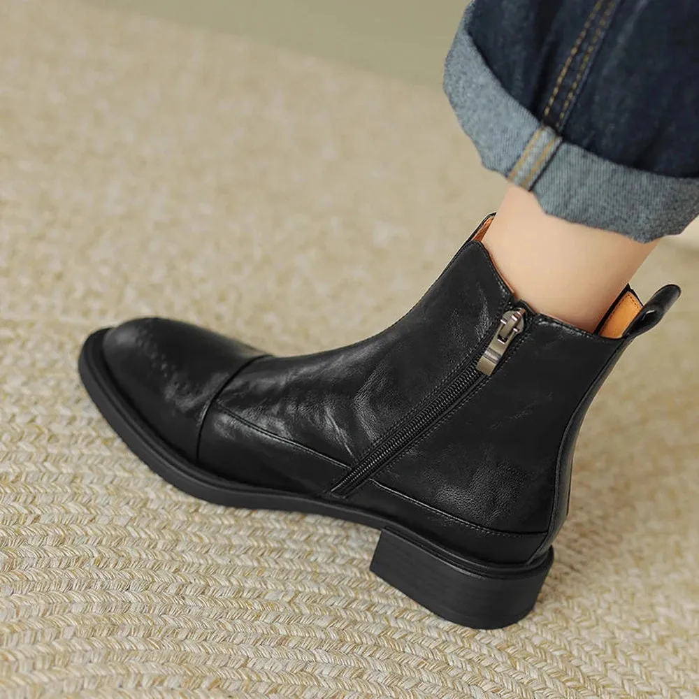 Merendy Historian Chelsea chunky boots