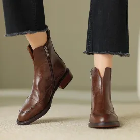 Merendy Historian Chelsea chunky boots