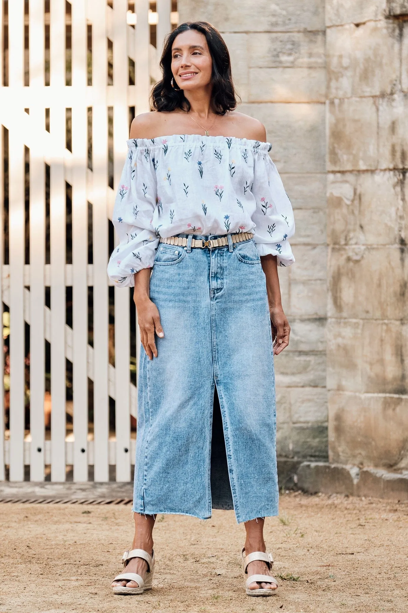 Rebecca Thin Belt Gold