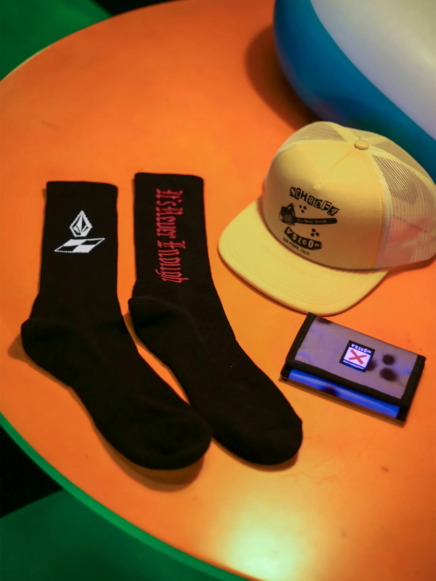 Schroff X Volcom Sock - Black