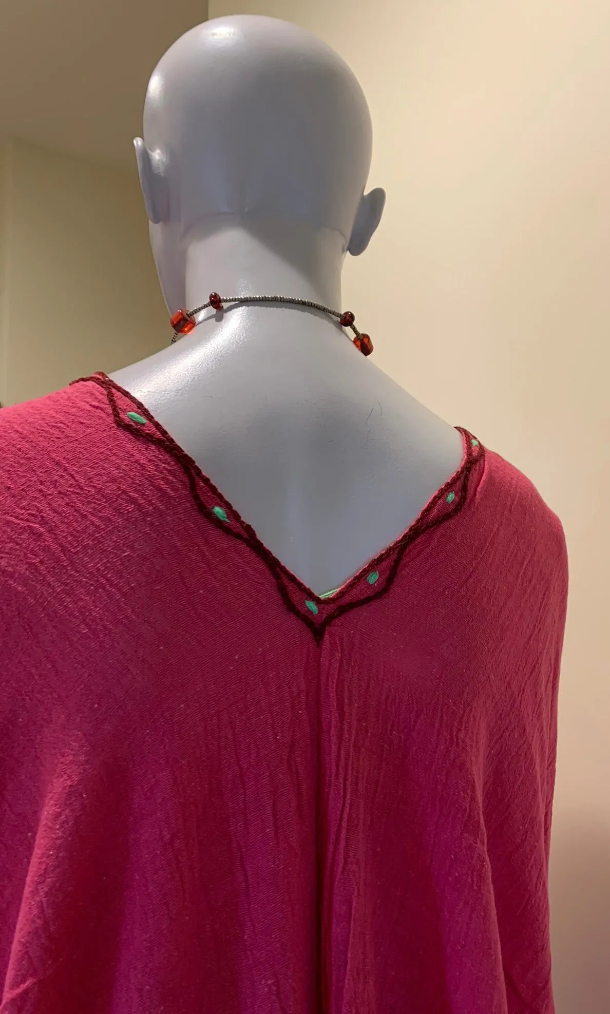 Tunic - Handwoven embroidered women