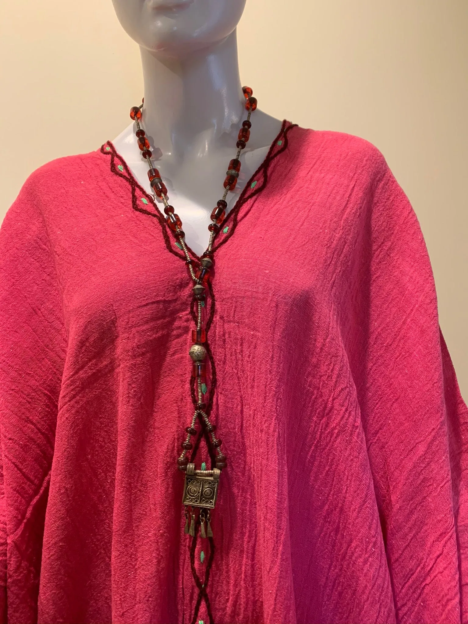 Tunic - Handwoven embroidered women