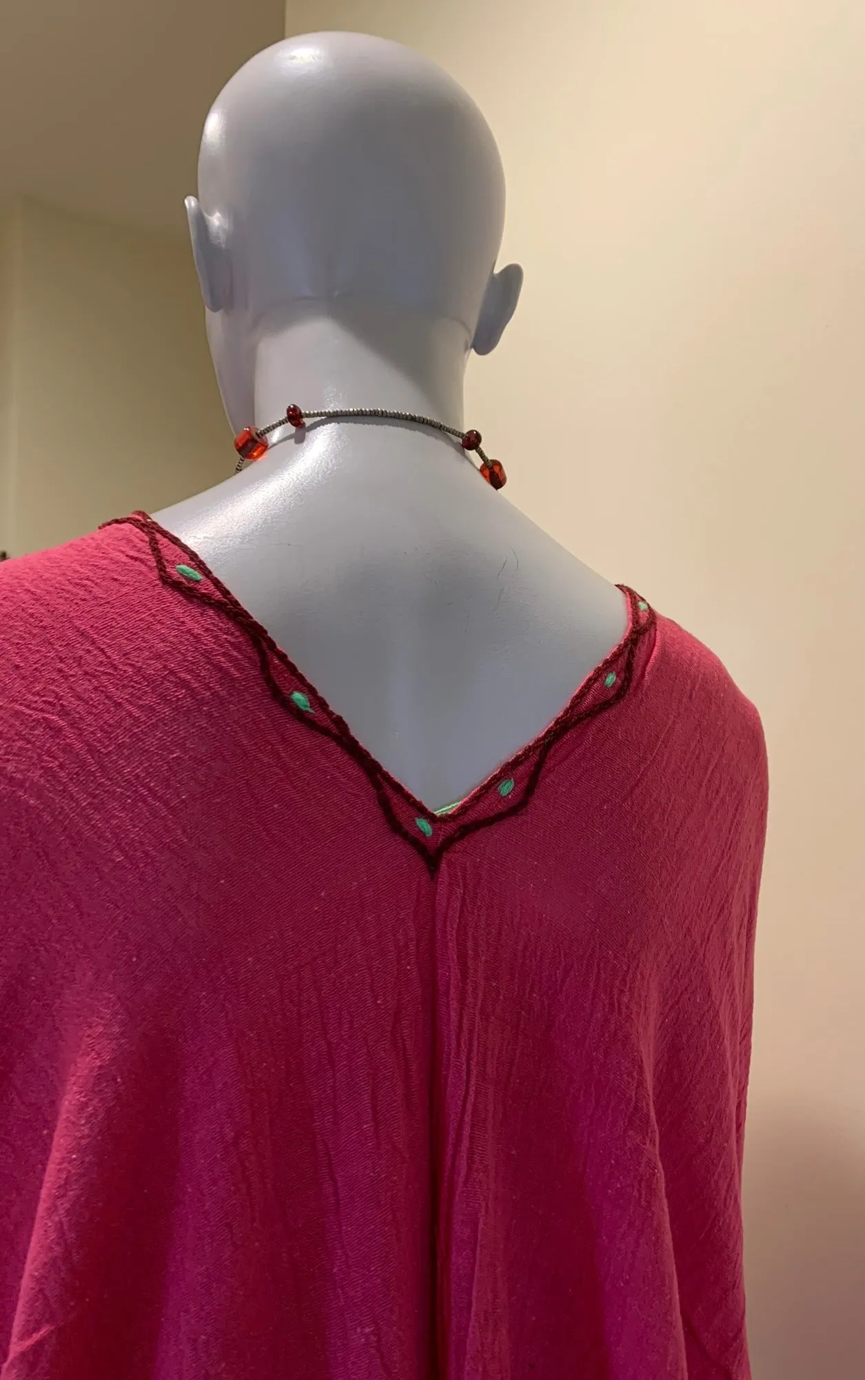Tunic - Handwoven embroidered women
