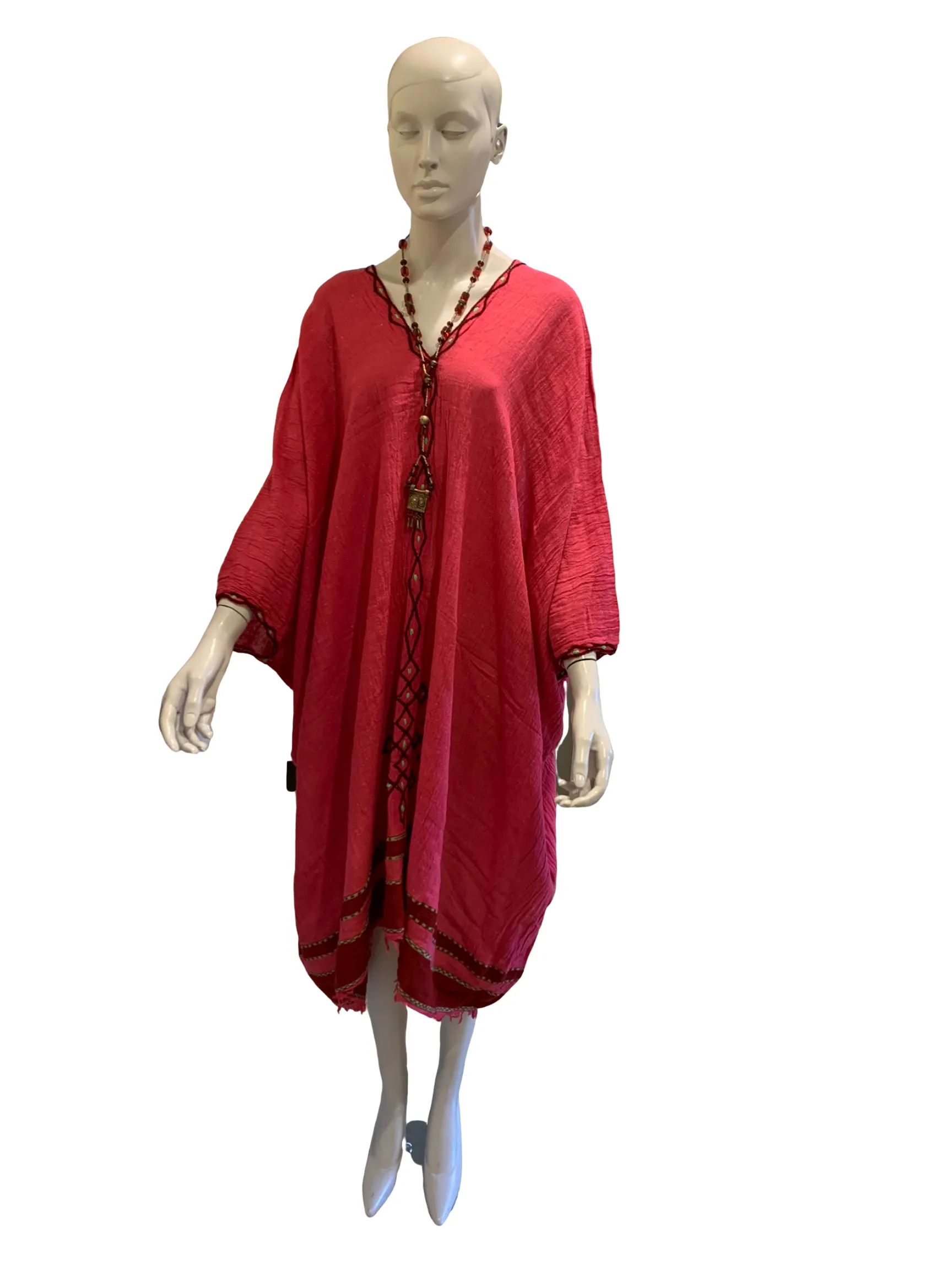 Tunic - Handwoven embroidered women