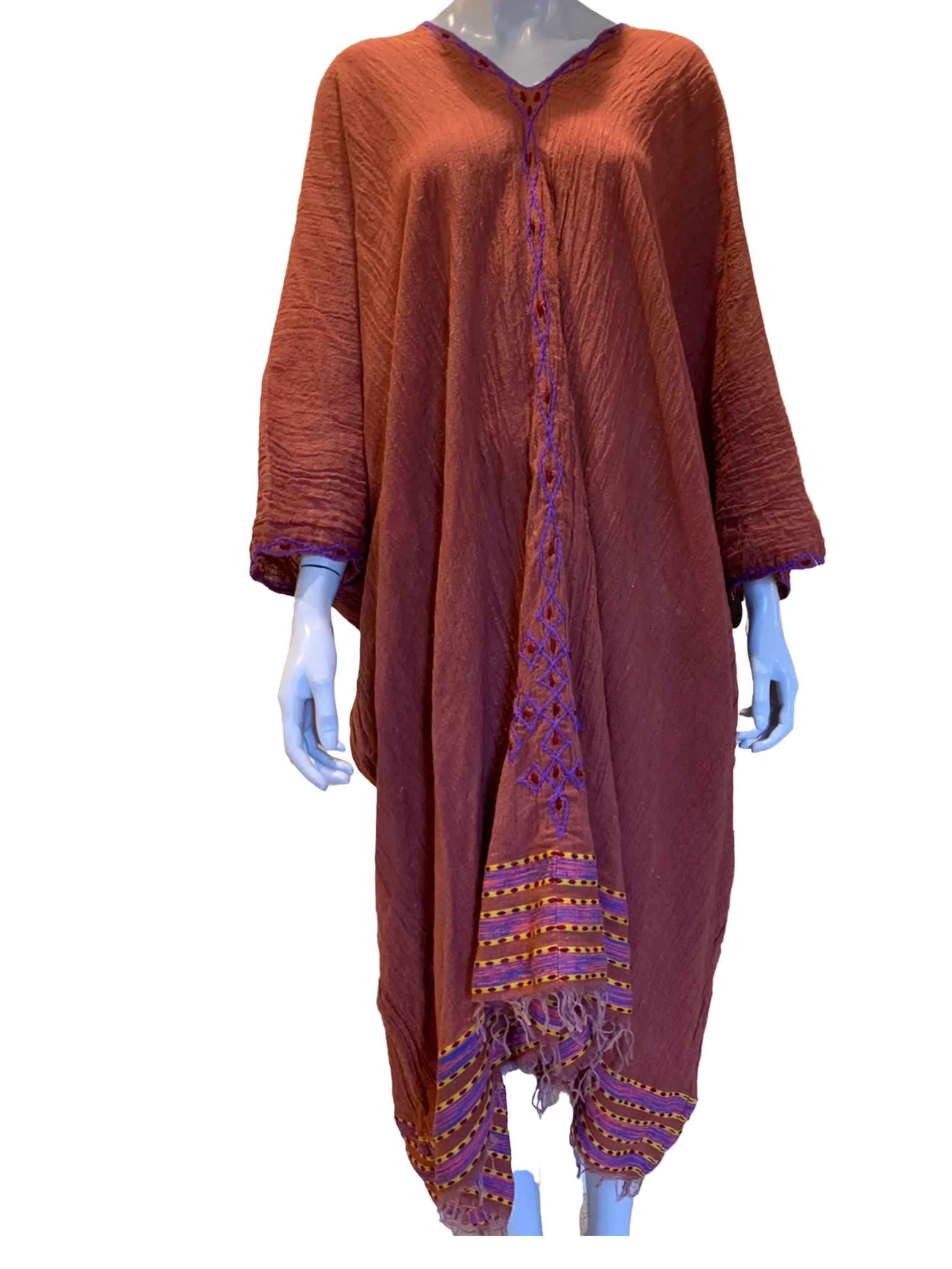 Tunic - Handwoven embroidered women
