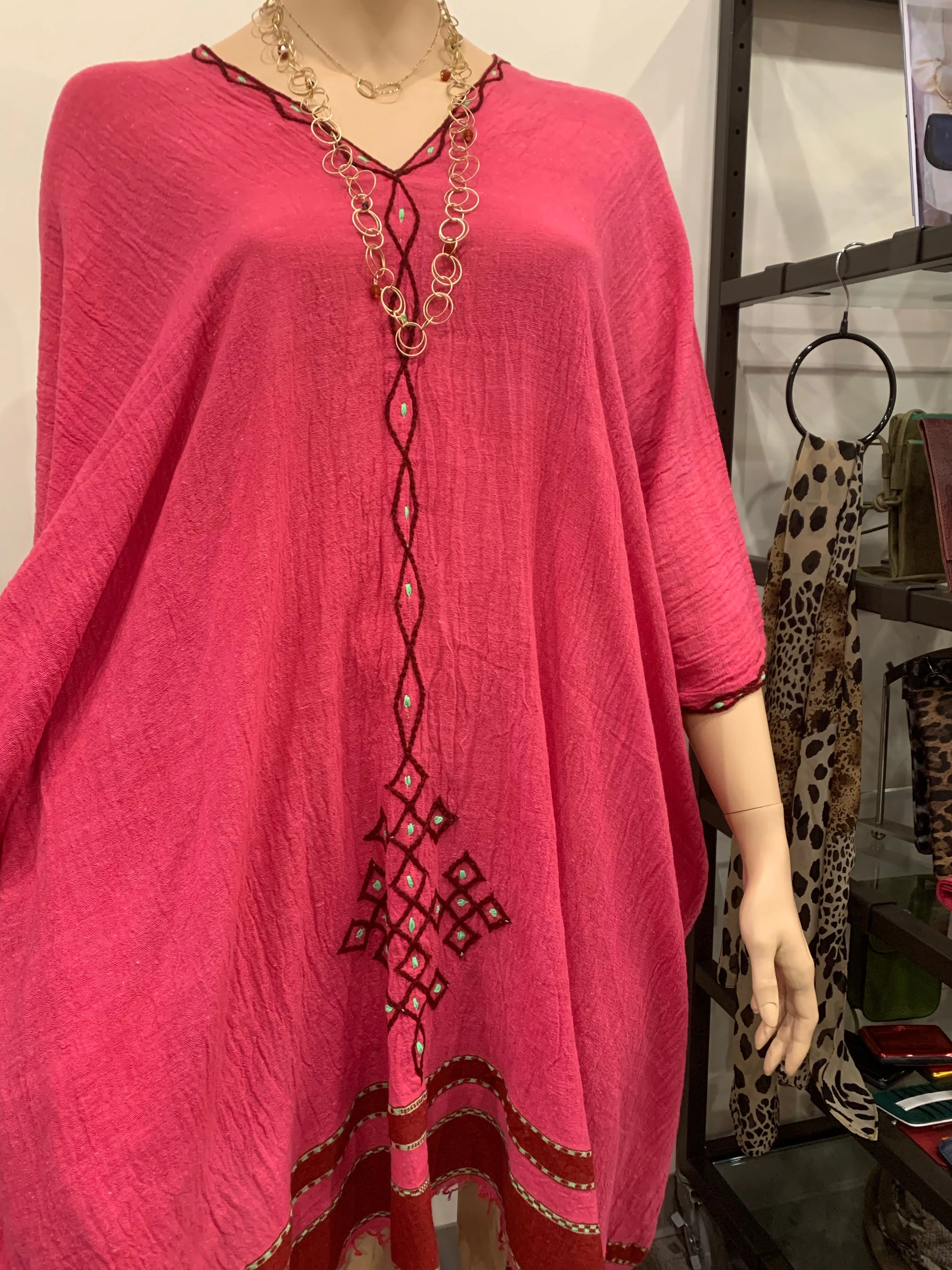 Tunic - Handwoven embroidered women